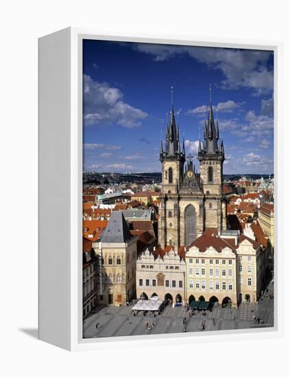 Old Town Square, Prague, Czech Republic-Rex Butcher-Framed Premier Image Canvas