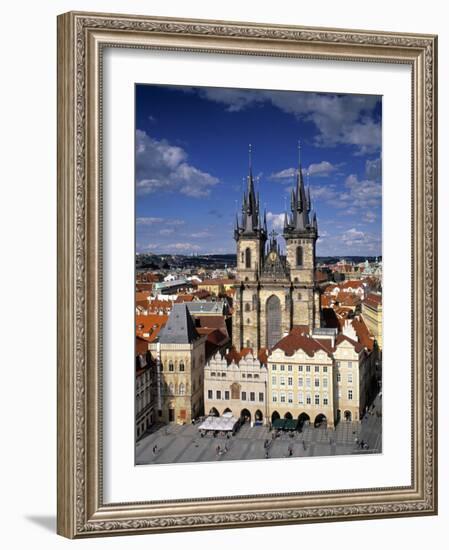 Old Town Square, Prague, Czech Republic-Rex Butcher-Framed Photographic Print