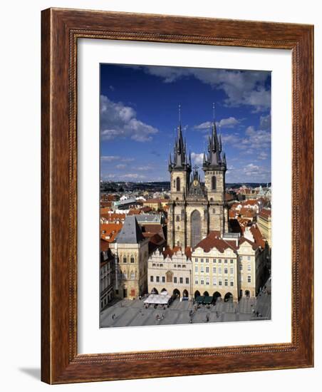 Old Town Square, Prague, Czech Republic-Rex Butcher-Framed Photographic Print