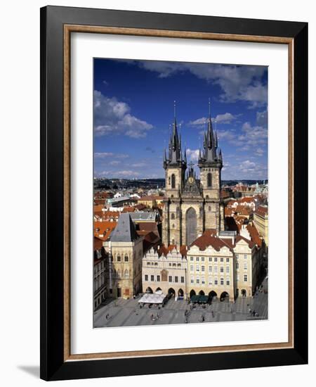 Old Town Square, Prague, Czech Republic-Rex Butcher-Framed Photographic Print