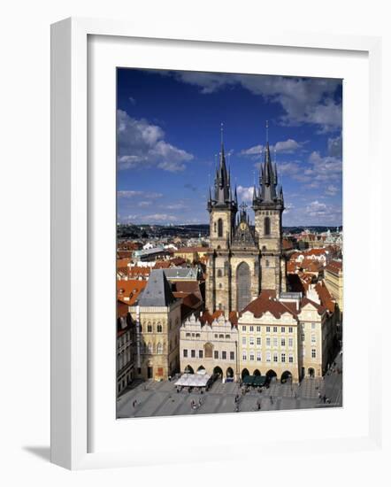 Old Town Square, Prague, Czech Republic-Rex Butcher-Framed Photographic Print