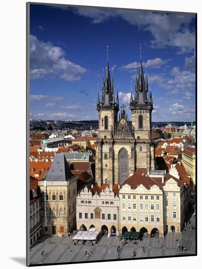 Old Town Square, Prague, Czech Republic-Rex Butcher-Mounted Photographic Print