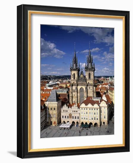 Old Town Square, Prague, Czech Republic-Rex Butcher-Framed Photographic Print