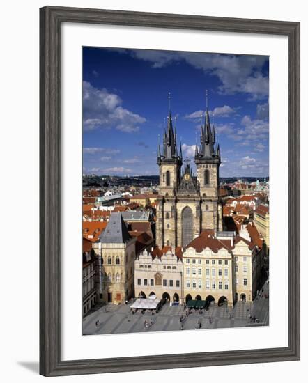 Old Town Square, Prague, Czech Republic-Rex Butcher-Framed Photographic Print