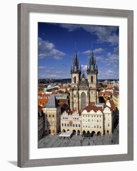 Old Town Square, Prague, Czech Republic-Rex Butcher-Framed Photographic Print