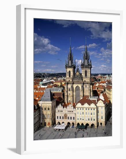 Old Town Square, Prague, Czech Republic-Rex Butcher-Framed Photographic Print