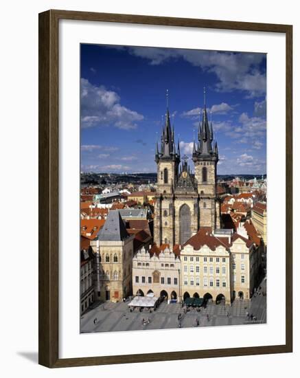 Old Town Square, Prague, Czech Republic-Rex Butcher-Framed Photographic Print