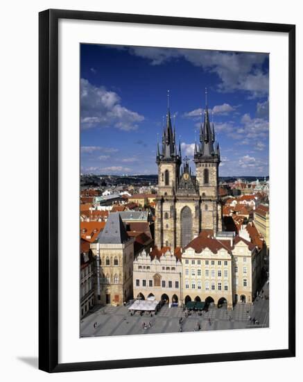 Old Town Square, Prague, Czech Republic-Rex Butcher-Framed Photographic Print