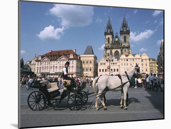 Old Town Square, Prague, Czech Republic-Peter Thompson-Mounted Photographic Print