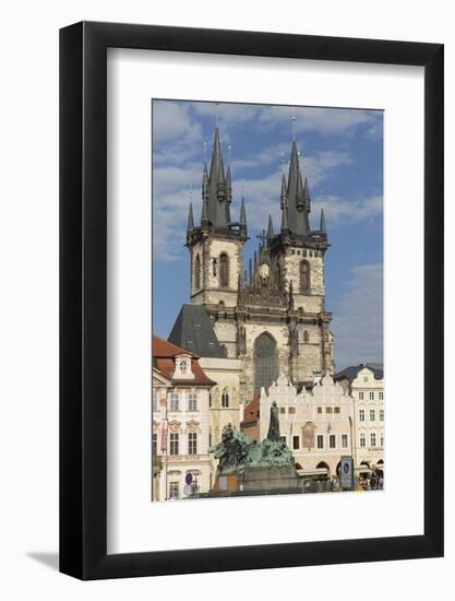 Old Town Square (Staromestske Namesti) and Tyn Cathedral (Church of Our Lady before Tyn)-Angelo-Framed Photographic Print