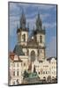 Old Town Square (Staromestske Namesti) and Tyn Cathedral (Church of Our Lady before Tyn)-Angelo-Mounted Photographic Print