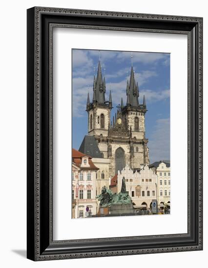 Old Town Square (Staromestske Namesti) and Tyn Cathedral (Church of Our Lady before Tyn)-Angelo-Framed Photographic Print