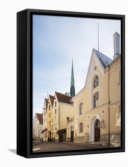 Old Town, UNESCO World Heritage Site, Tallinn, Estonia, Europe-Ben Pipe-Framed Premier Image Canvas