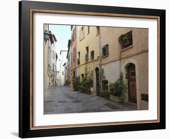 Old Town, Vieil Antibes, Antibes, Cote D'Azur, French Riviera, Provence, France, Europe-Wendy Connett-Framed Photographic Print