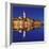 Old Town with Cathedral of St. Euphemia Reflecting in the Water at Night, Istria, Croatia, Europe-Markus Lange-Framed Photographic Print