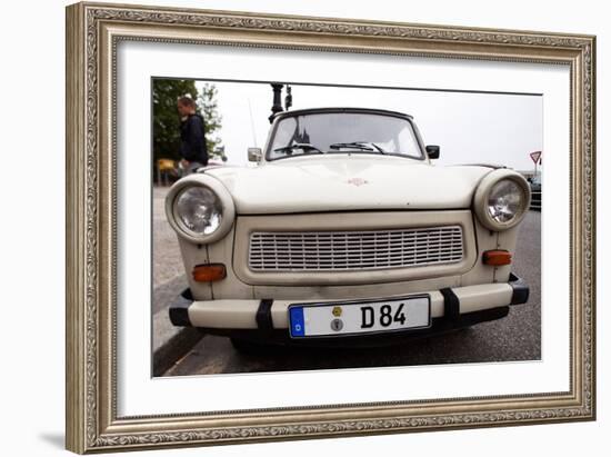 Old Trabant Car, Berlin-Felipe Rodriguez-Framed Photographic Print