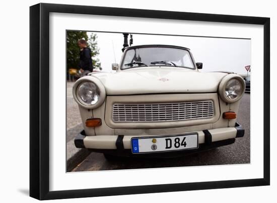 Old Trabant Car, Berlin-Felipe Rodriguez-Framed Photographic Print