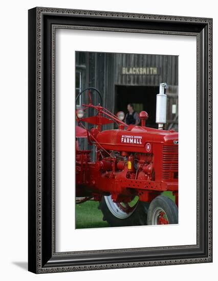 Old tractor, Indiana, USA-Anna Miller-Framed Photographic Print