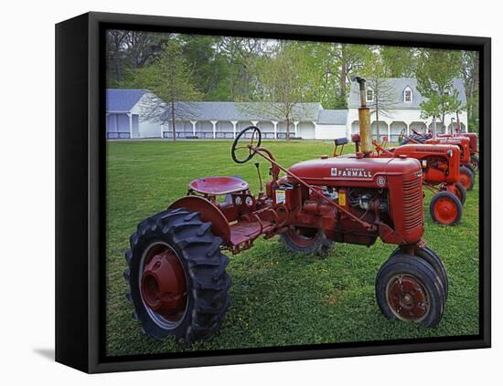 Old Tractors, Chippokes Plantation State Park, Virginia, USA-Charles Gurche-Framed Premier Image Canvas