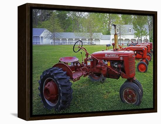 Old Tractors, Chippokes Plantation State Park, Virginia, USA-Charles Gurche-Framed Premier Image Canvas