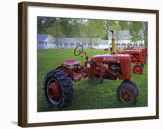 Old Tractors, Chippokes Plantation State Park, Virginia, USA-Charles Gurche-Framed Photographic Print