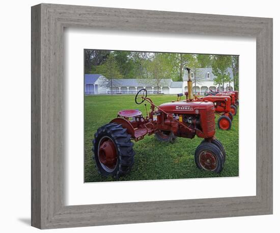 Old Tractors, Chippokes Plantation State Park, Virginia, USA-Charles Gurche-Framed Photographic Print