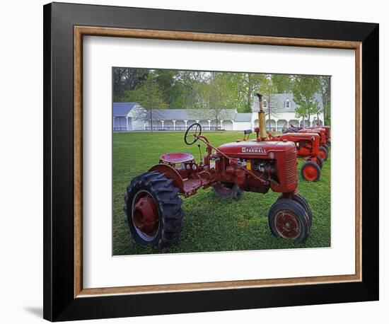 Old Tractors, Chippokes Plantation State Park, Virginia, USA-Charles Gurche-Framed Photographic Print