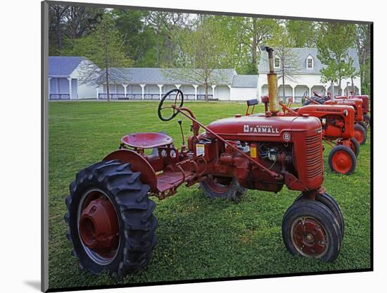 Old Tractors, Chippokes Plantation State Park, Virginia, USA-Charles Gurche-Mounted Photographic Print