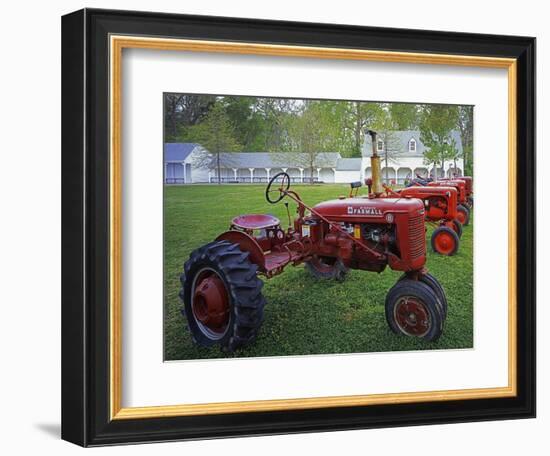 Old Tractors, Chippokes Plantation State Park, Virginia, USA-Charles Gurche-Framed Photographic Print