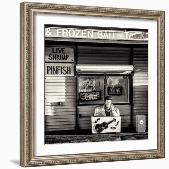 Old Traditional American Bar Restaurant-Philippe Hugonnard-Framed Photographic Print