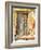 Old Traditional Greek Doors - Artwork In Painting Style-Maugli-l-Framed Art Print