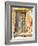 Old Traditional Greek Doors - Artwork In Painting Style-Maugli-l-Framed Art Print