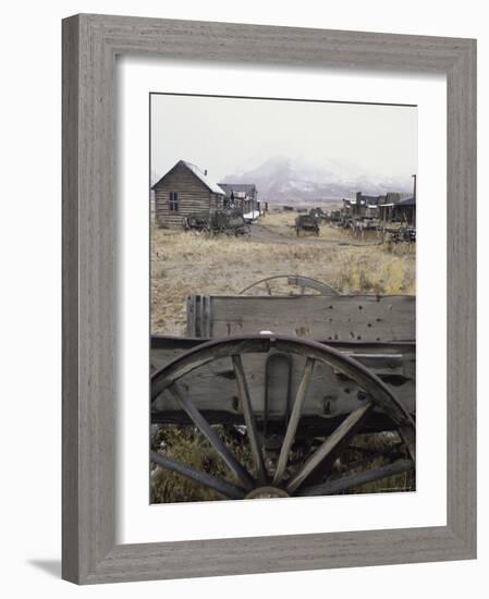 Old Trail Town, Cody, Wyoming, USA-null-Framed Photographic Print