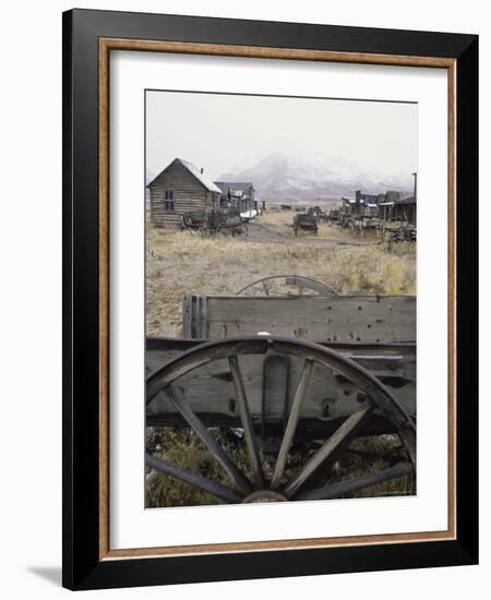 Old Trail Town, Cody, Wyoming, USA-null-Framed Photographic Print