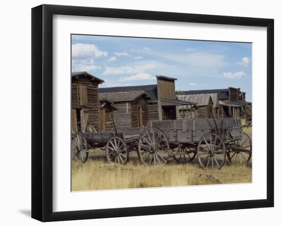 Old Trail Town, Cody, Wyoming, USA-null-Framed Photographic Print