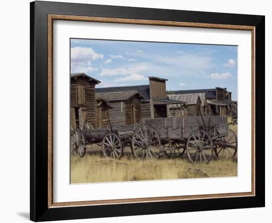 Old Trail Town, Cody, Wyoming, USA-null-Framed Photographic Print