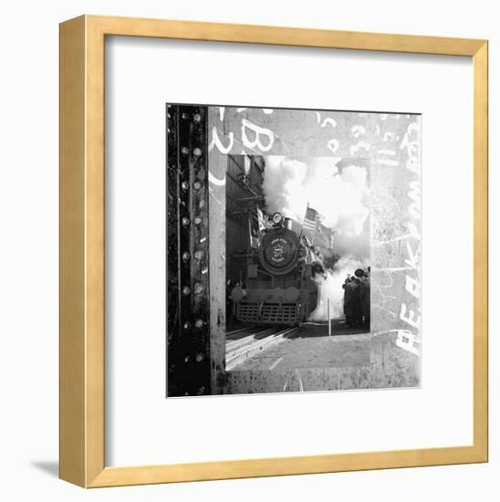 Old Train II-null-Framed Art Print