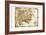 Old Treasure Map-TaiChesco-Framed Art Print