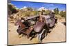 Old truck at the Wall Street Stamp Mill, Joshua Tree National Park, California, USA-Russ Bishop-Mounted Photographic Print