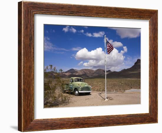 Old Truck, Historic Cool Springs Gas Station, Route 66, Arizona, USA-Richard Cummins-Framed Photographic Print