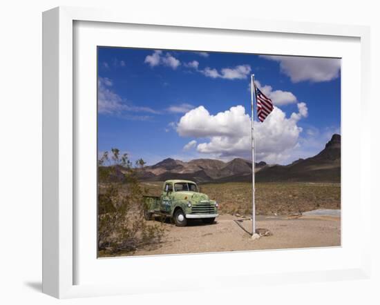 Old Truck, Historic Cool Springs Gas Station, Route 66, Arizona, USA-Richard Cummins-Framed Photographic Print