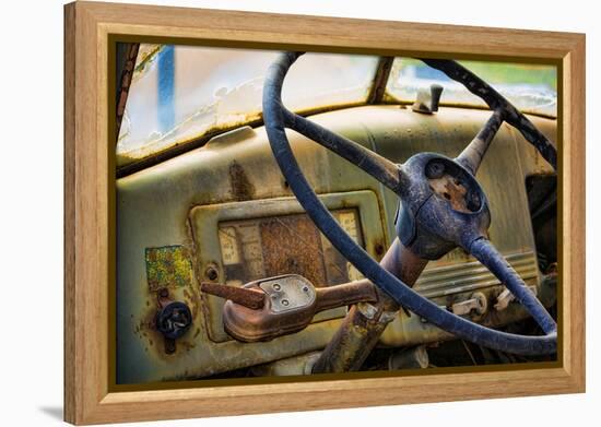 Old Truck IV-Kathy Mahan-Framed Premier Image Canvas