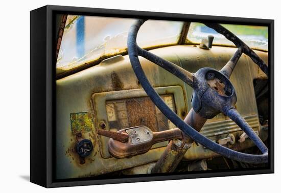 Old Truck IV-Kathy Mahan-Framed Premier Image Canvas