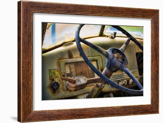 Old Truck IV-Kathy Mahan-Framed Photographic Print