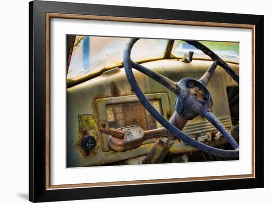 Old Truck IV-Kathy Mahan-Framed Photographic Print