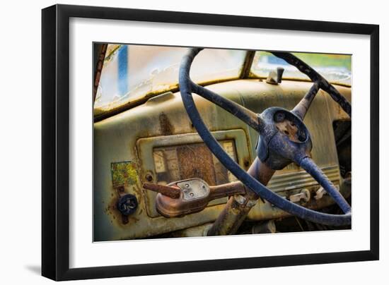 Old Truck IV-Kathy Mahan-Framed Photographic Print