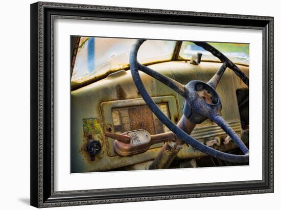 Old Truck IV-Kathy Mahan-Framed Photographic Print