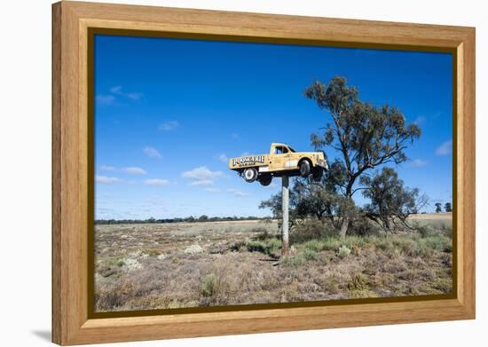 Old Truck on a Huge Pole-Michael Runkel-Framed Premier Image Canvas