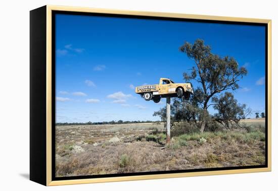 Old Truck on a Huge Pole-Michael Runkel-Framed Premier Image Canvas