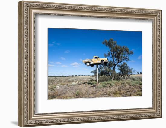 Old Truck on a Huge Pole-Michael Runkel-Framed Photographic Print